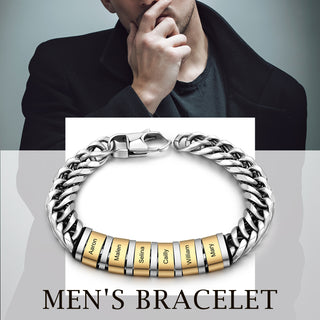 Personalized Stainless Steel Name Custom Bracelet