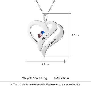 Custom Heart Necklace