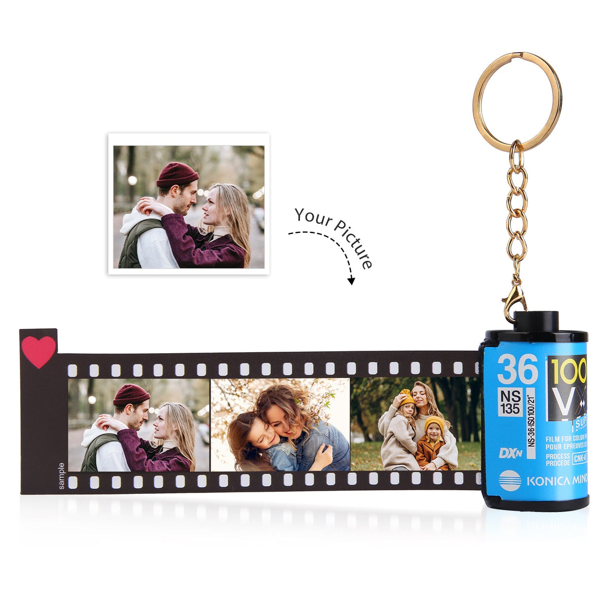 Custom Photo Keychain