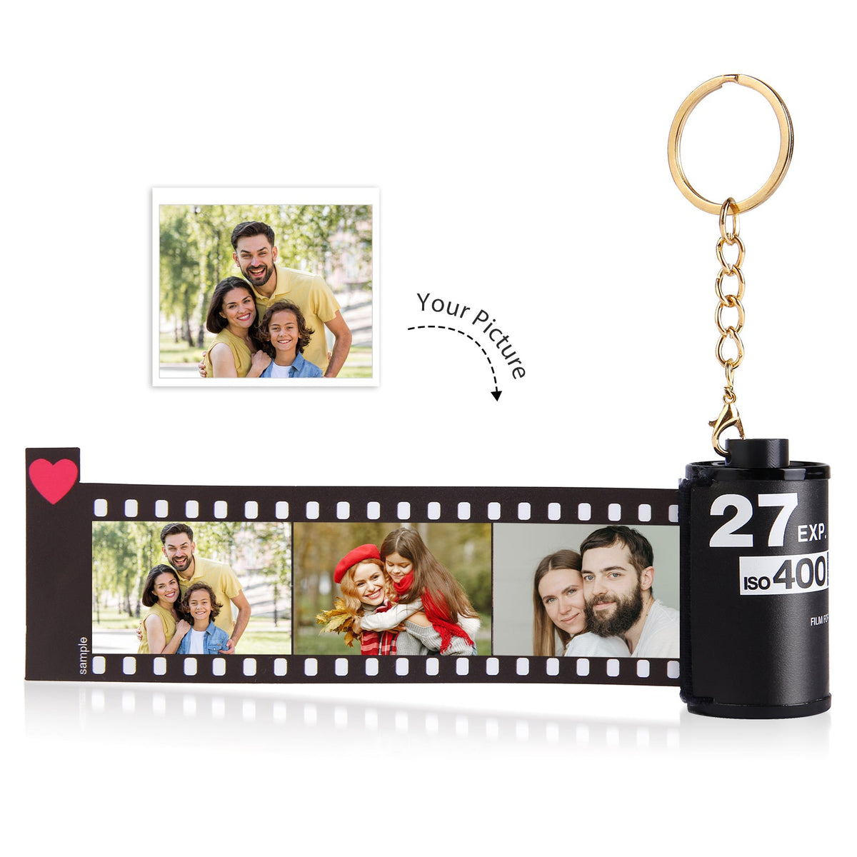 Custom Photo Keychain
