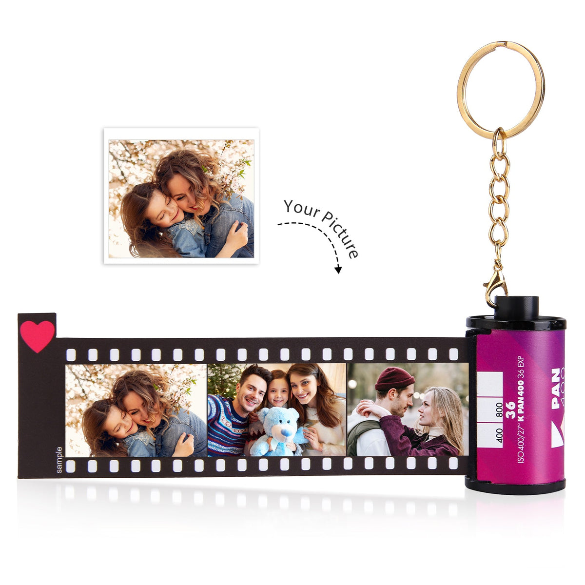 Custom Photo Keychain