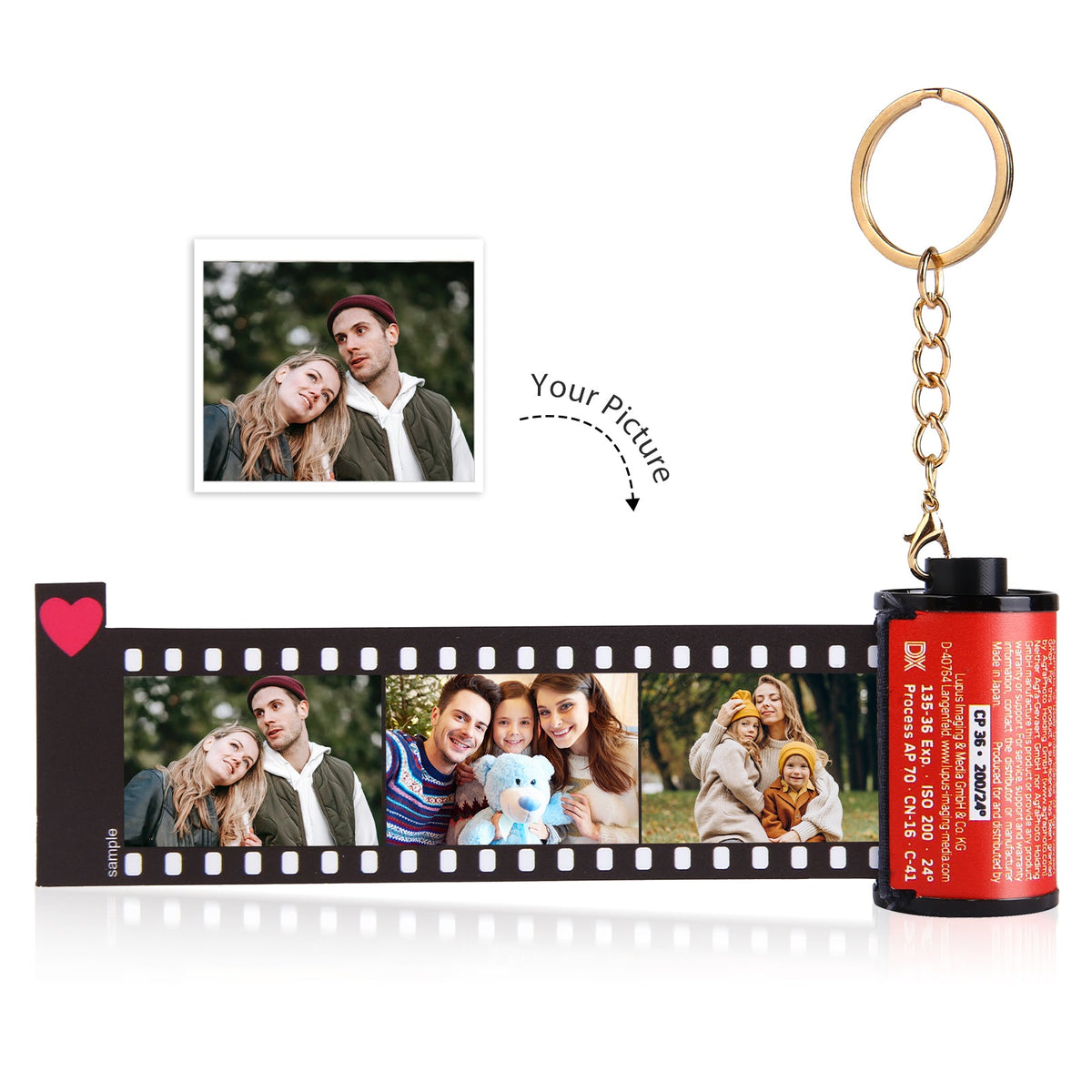 Custom Photo Keychain