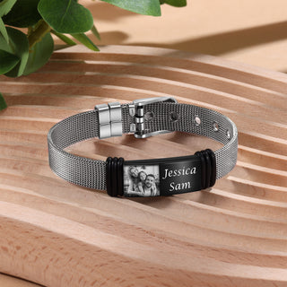 Custom Photo Stainelss Steel Bracelet