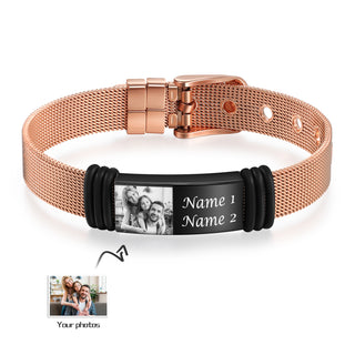 Custom Photo Stainelss Steel Bracelet