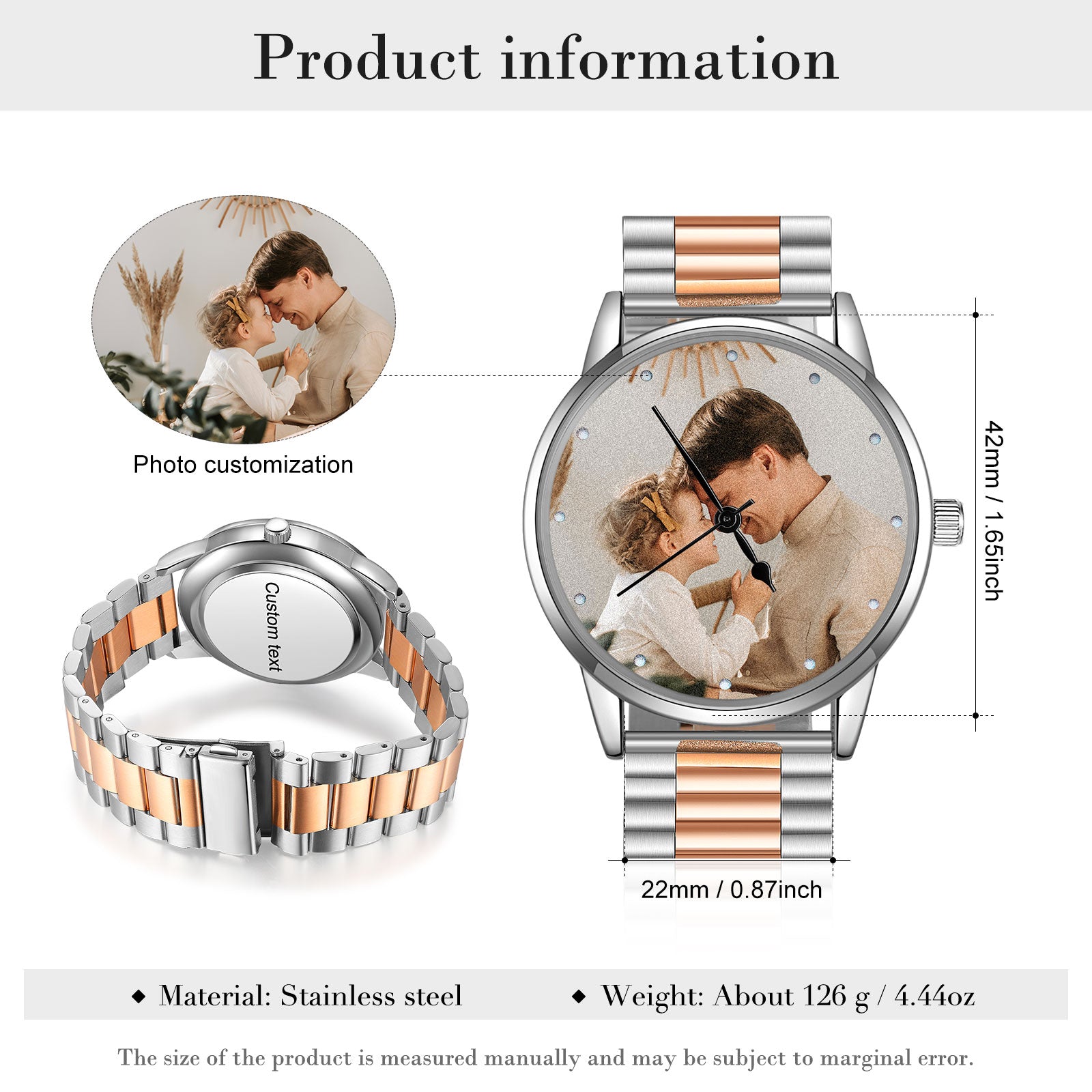 Custom Photo Watch