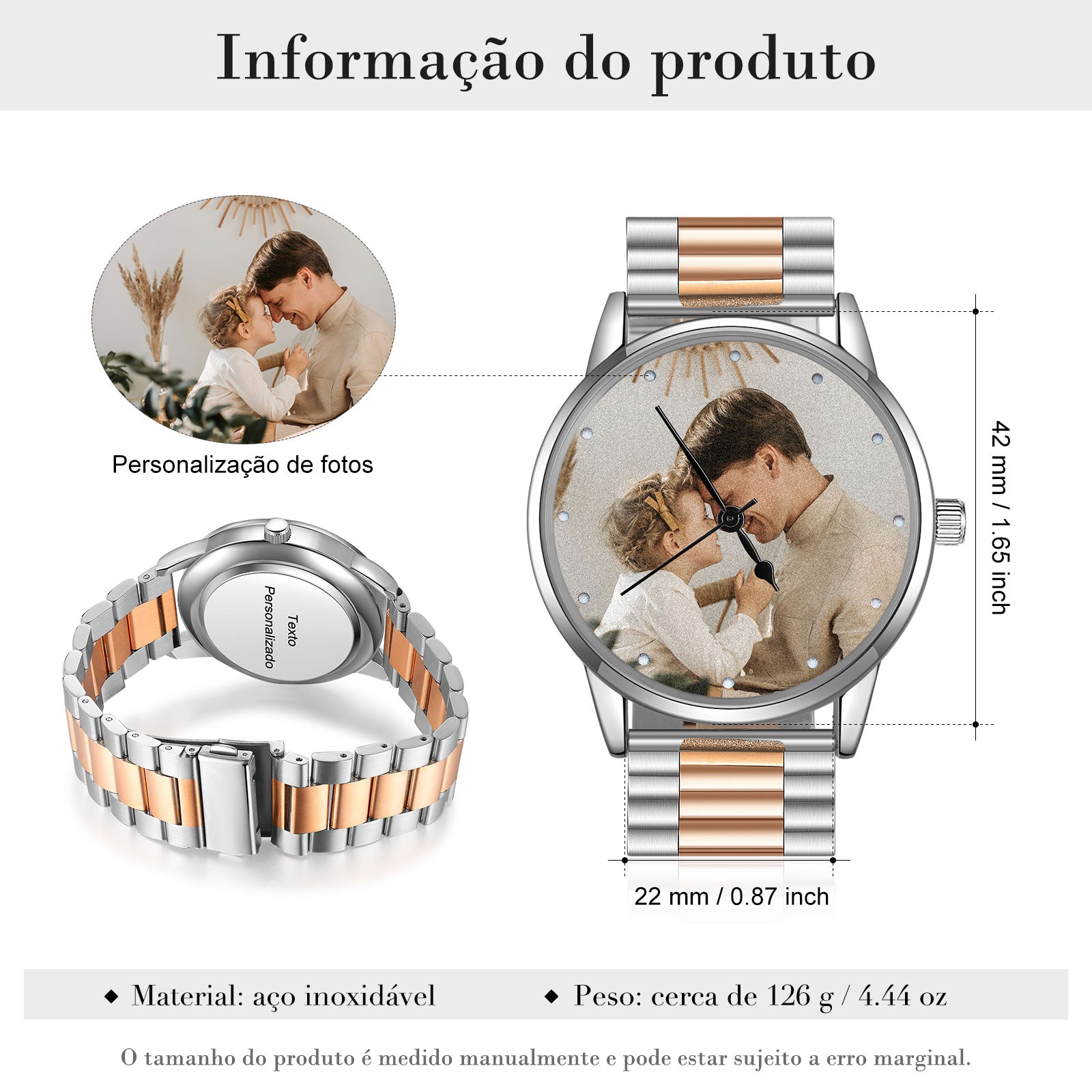 Custom Photo Watch