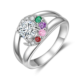 Custom Birthstone Ring