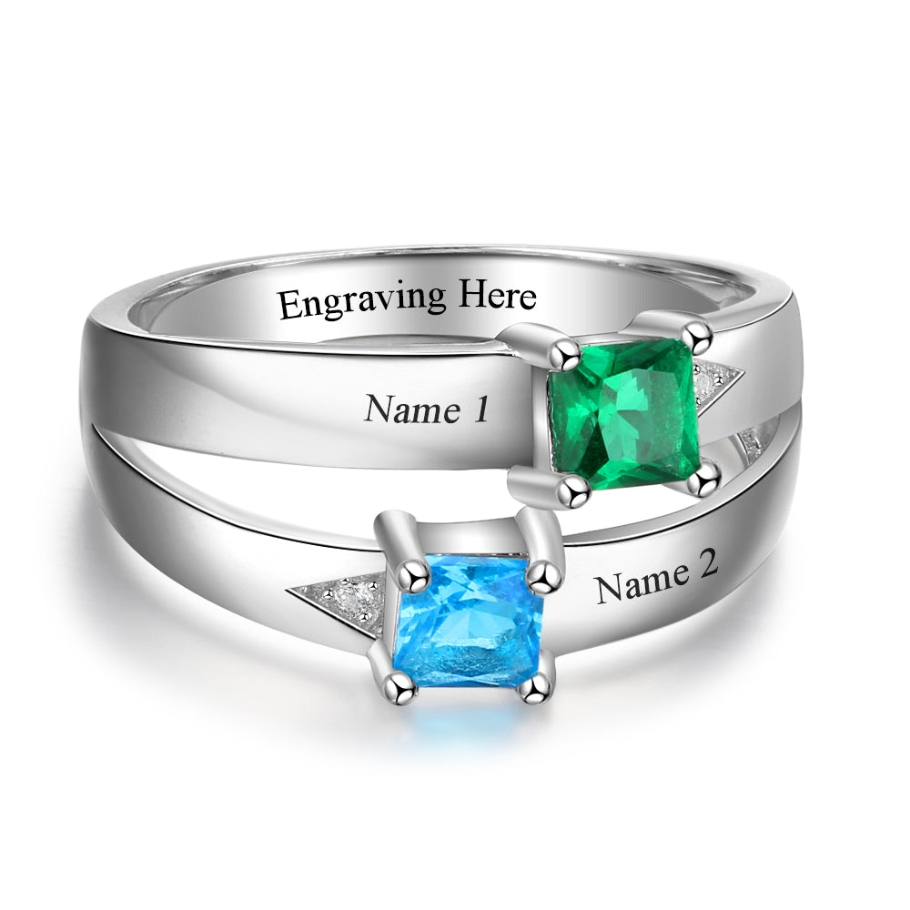 Custom Birthstone Ring