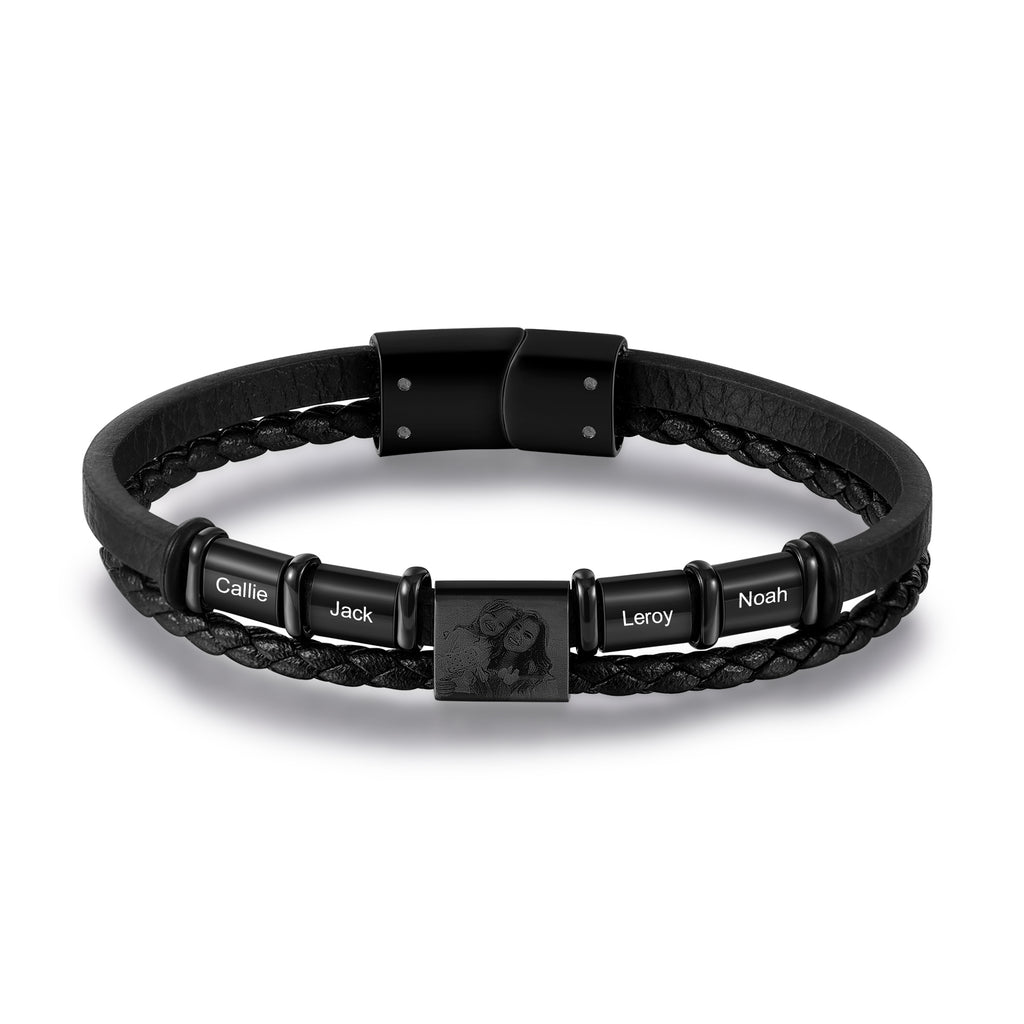 Custom Photo Stainless Steel Bracelet