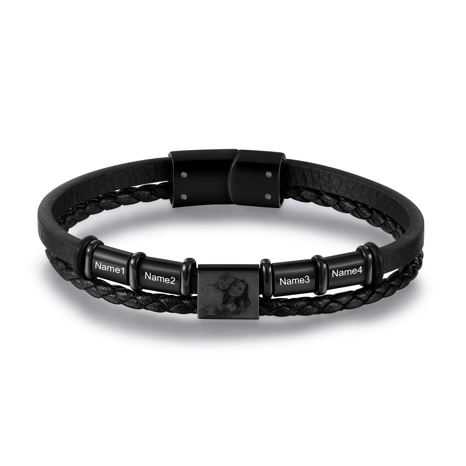 Custom Photo Stainless Steel Bracelet