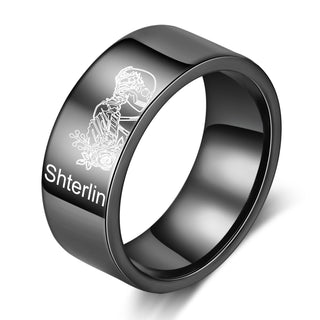 Custom Stainless Steel Couple Ring