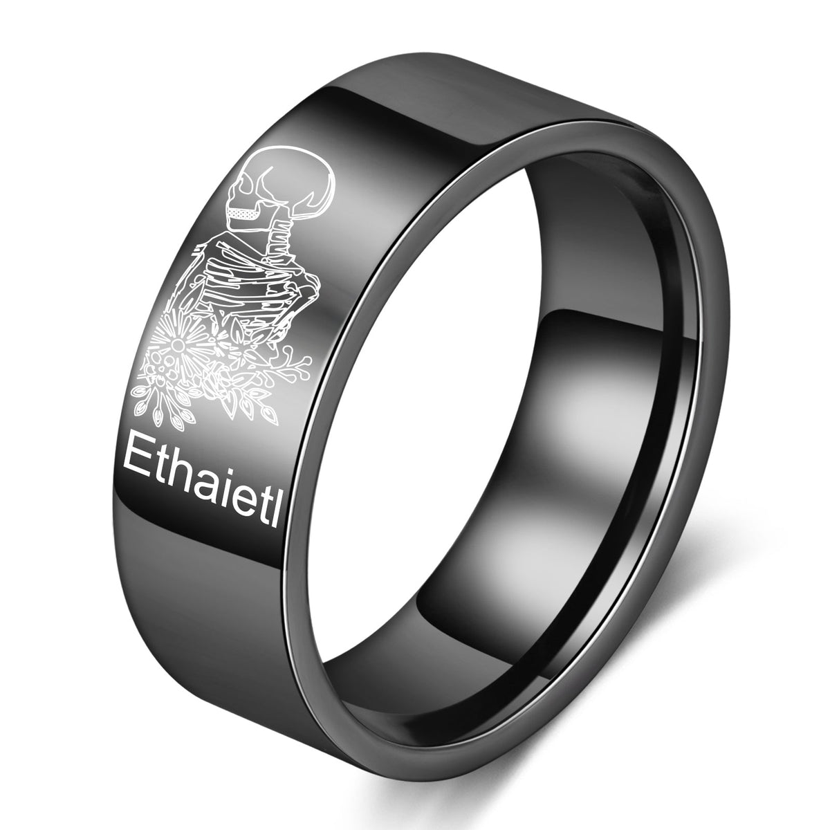 Custom Stainless Steel Couple Ring