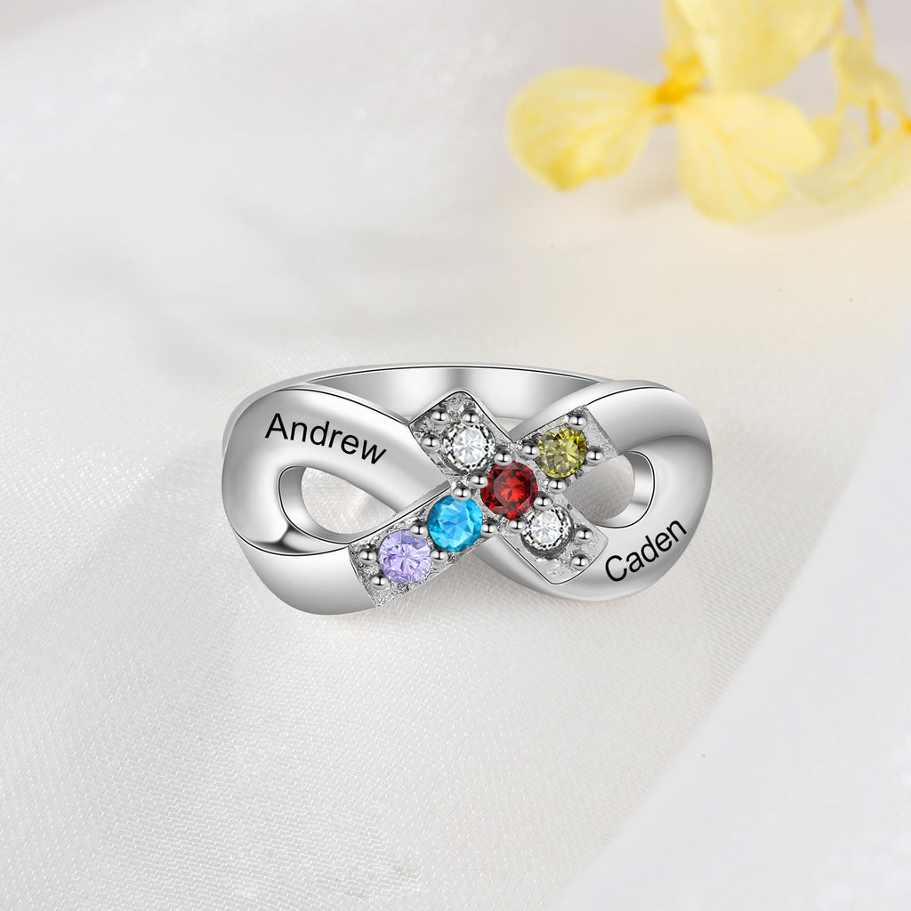 Personalized Cross Ring