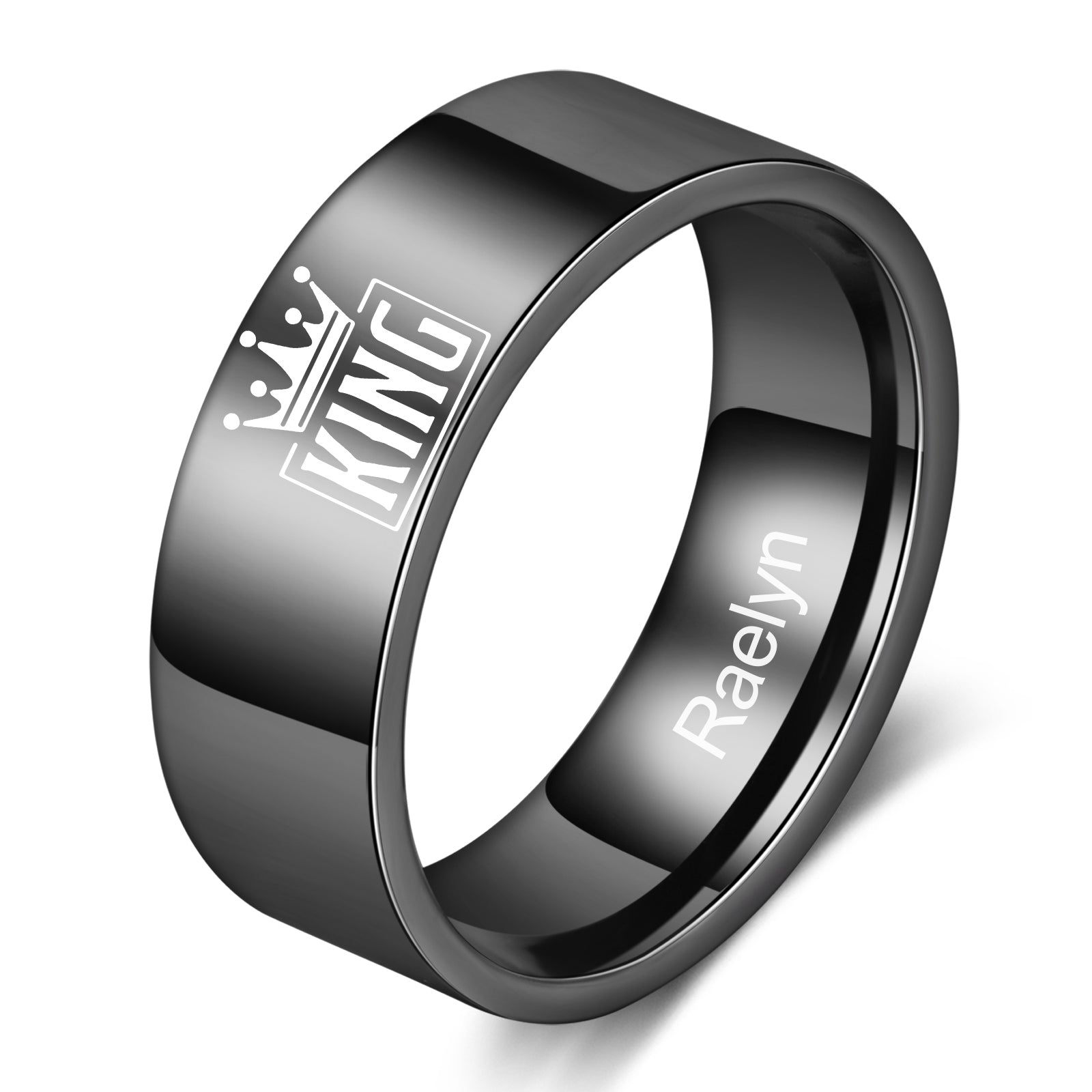 Custom Stainless Steel Couple Ring