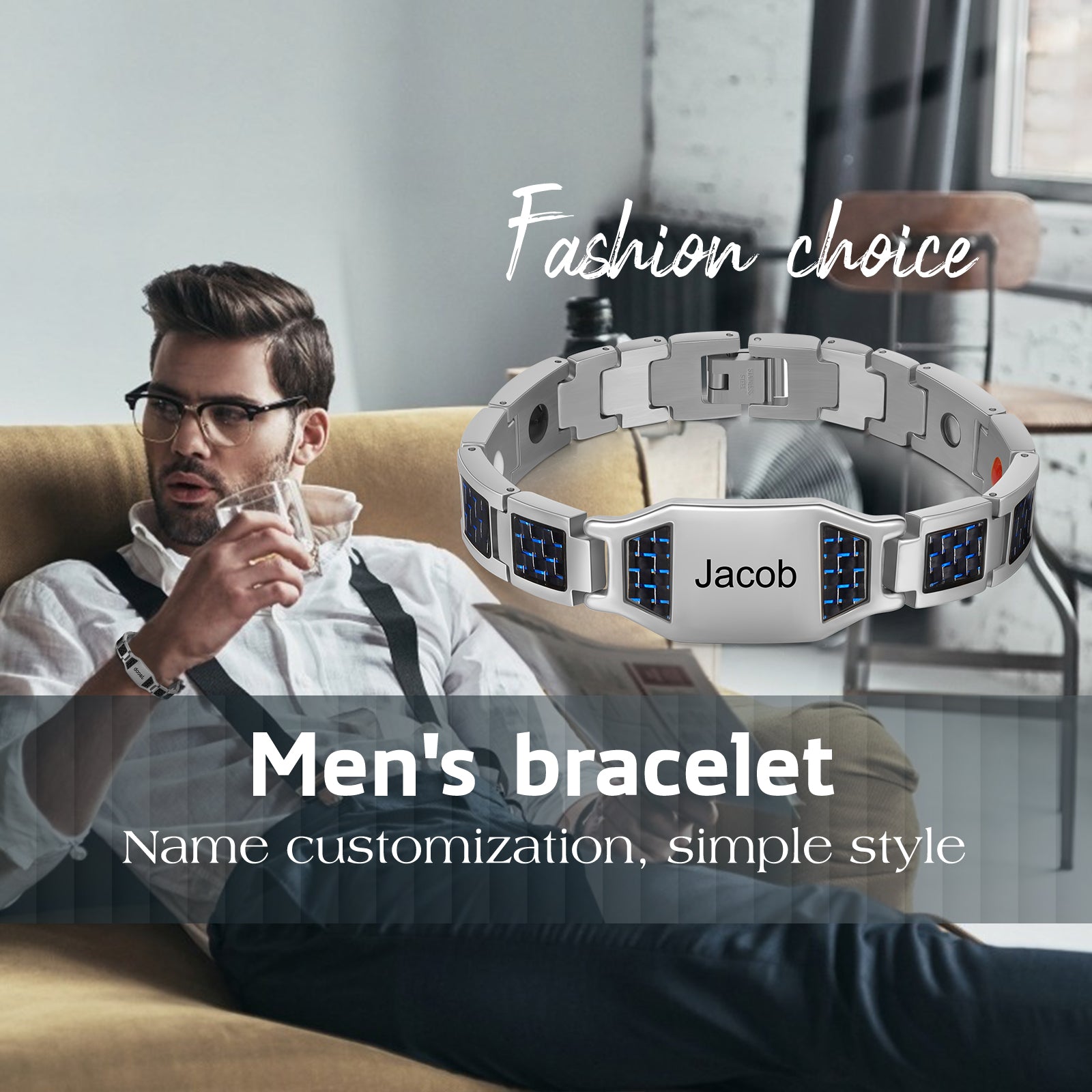 Custom Stainless Steel Bracelet
