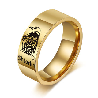 Custom Stainless Steel Couple Ring