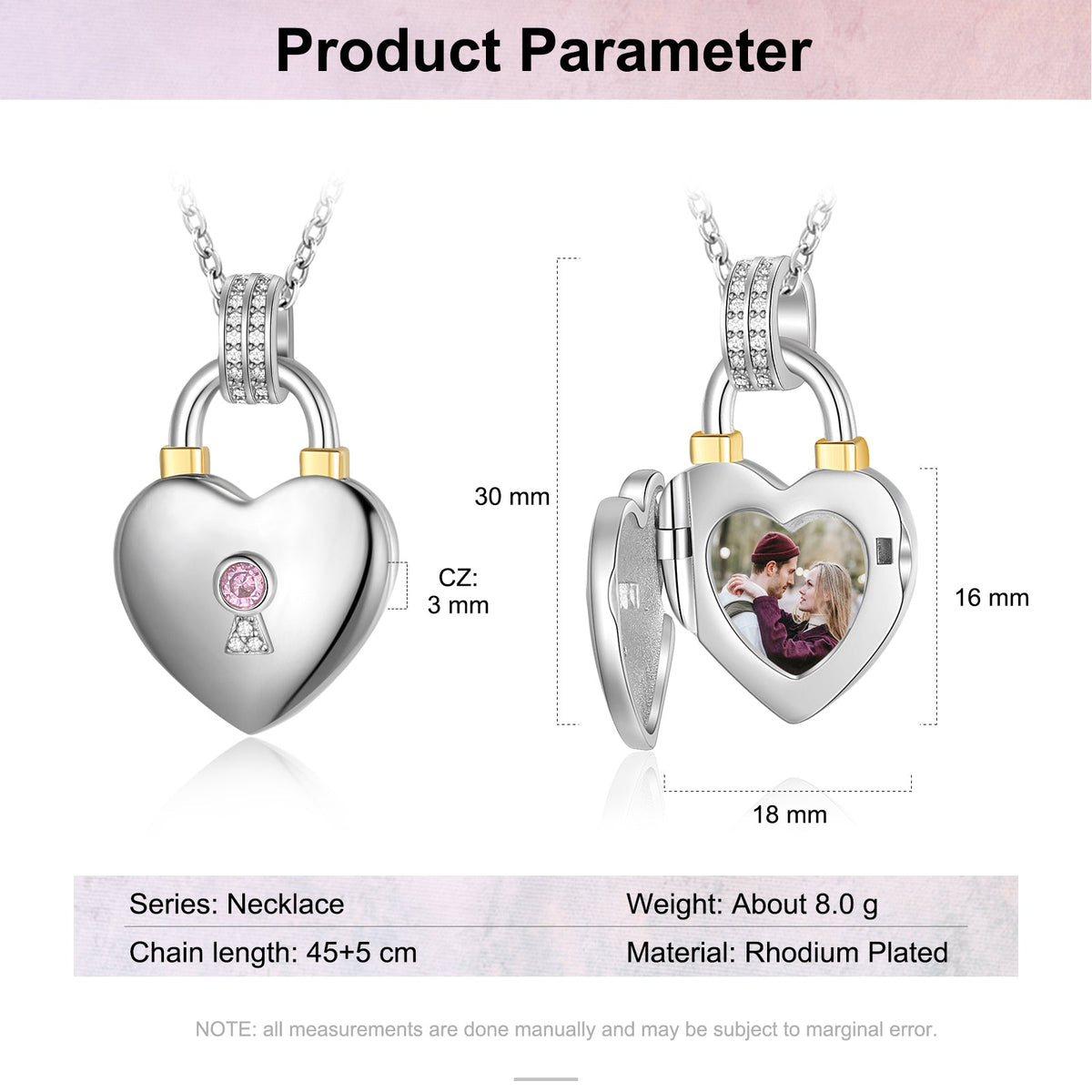 Custom Heart Necklace