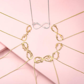 Standard Infinity Name Necklace
