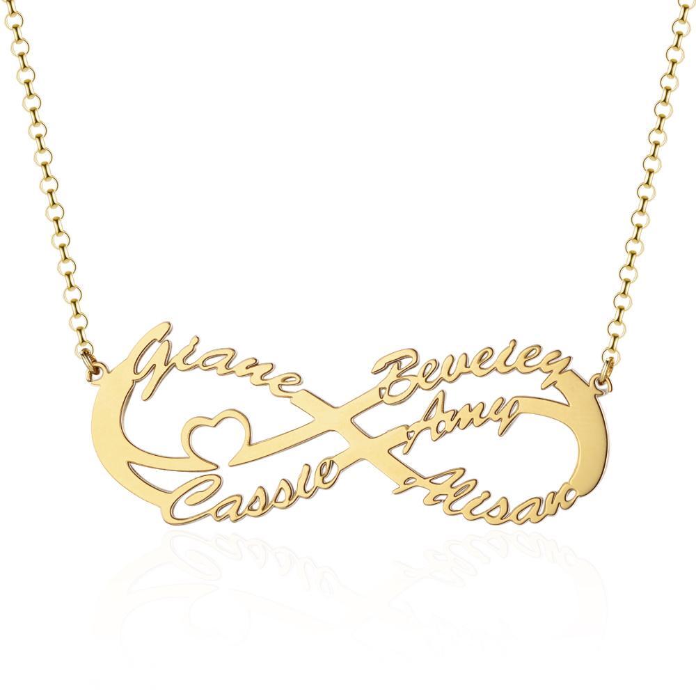 Standard Infinity Name Necklace