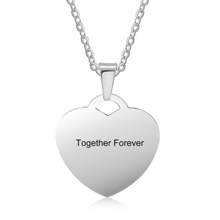 Personalized Stainless Steal Photo Necklace