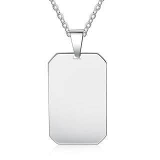 Custom Stainless Steal Photo Necklace