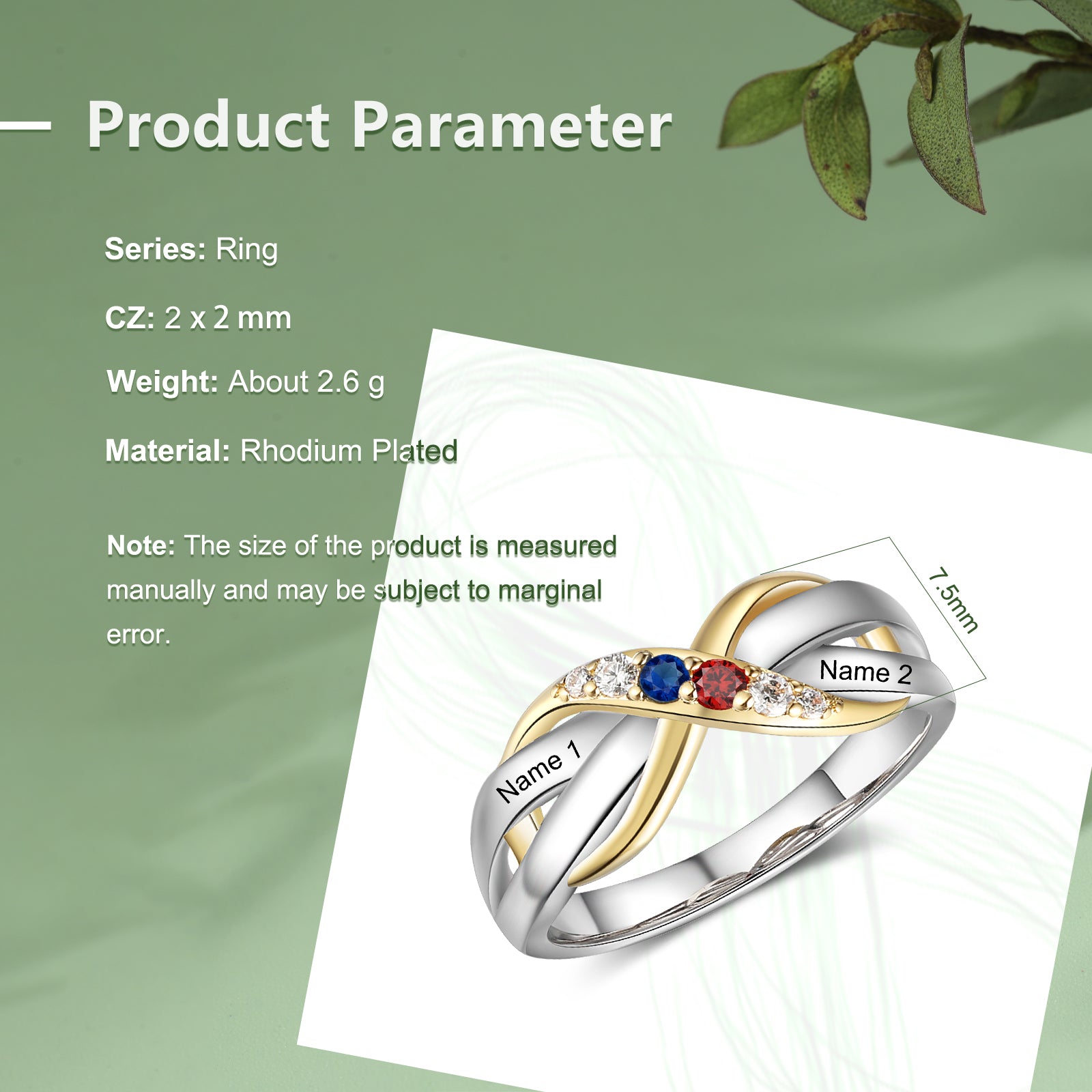 Custom Infinity Ring