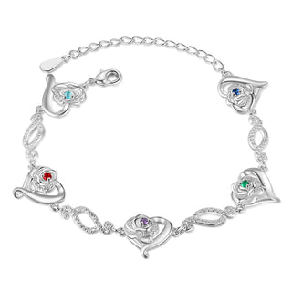 Custom Heart Bracelet