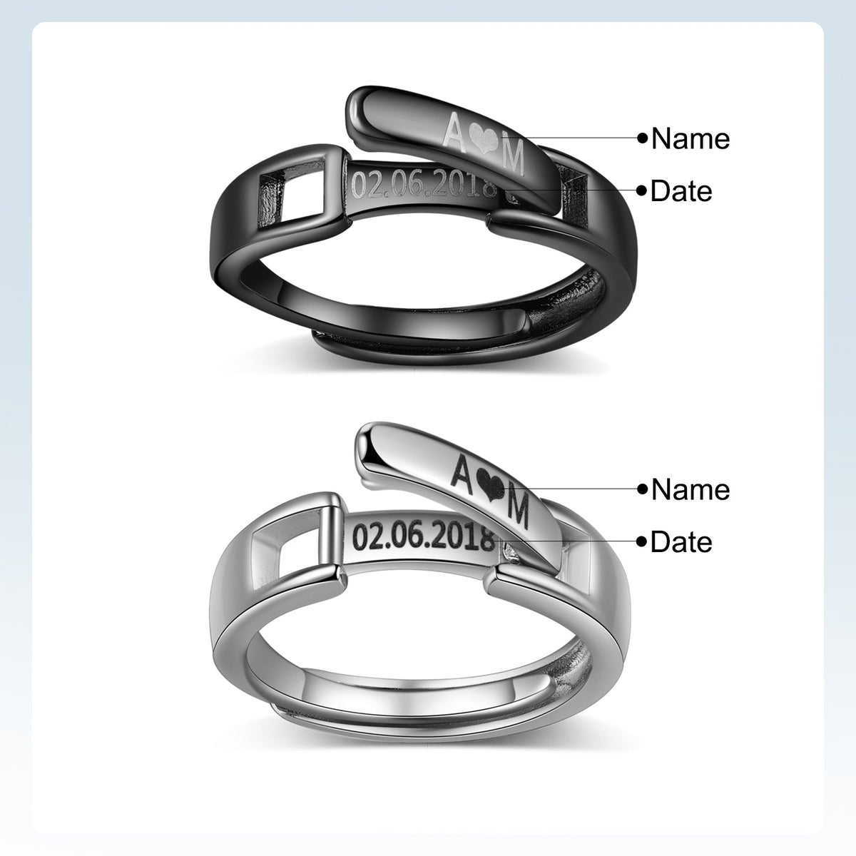 Custom Couple Ring