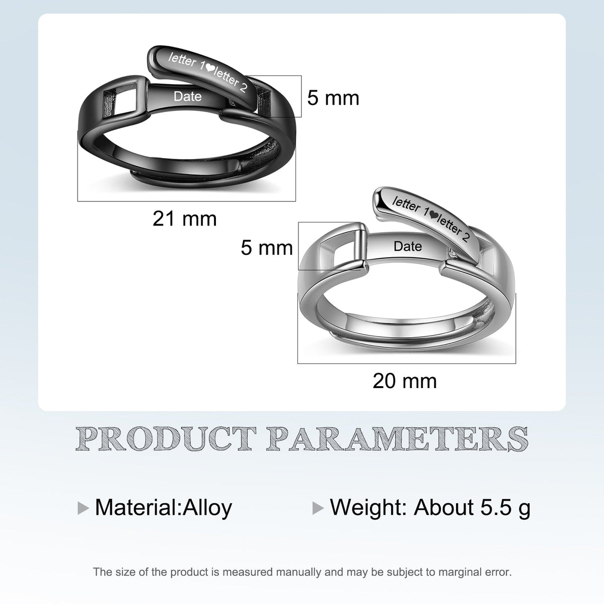 Custom Couple Ring