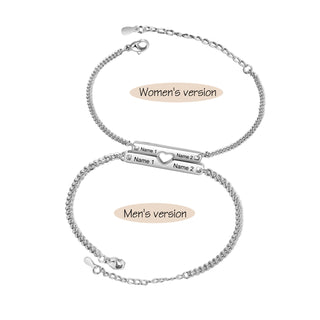 Custom Couple Couple Bracelet