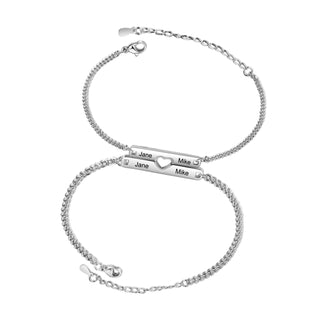 Custom Couple Couple Bracelet