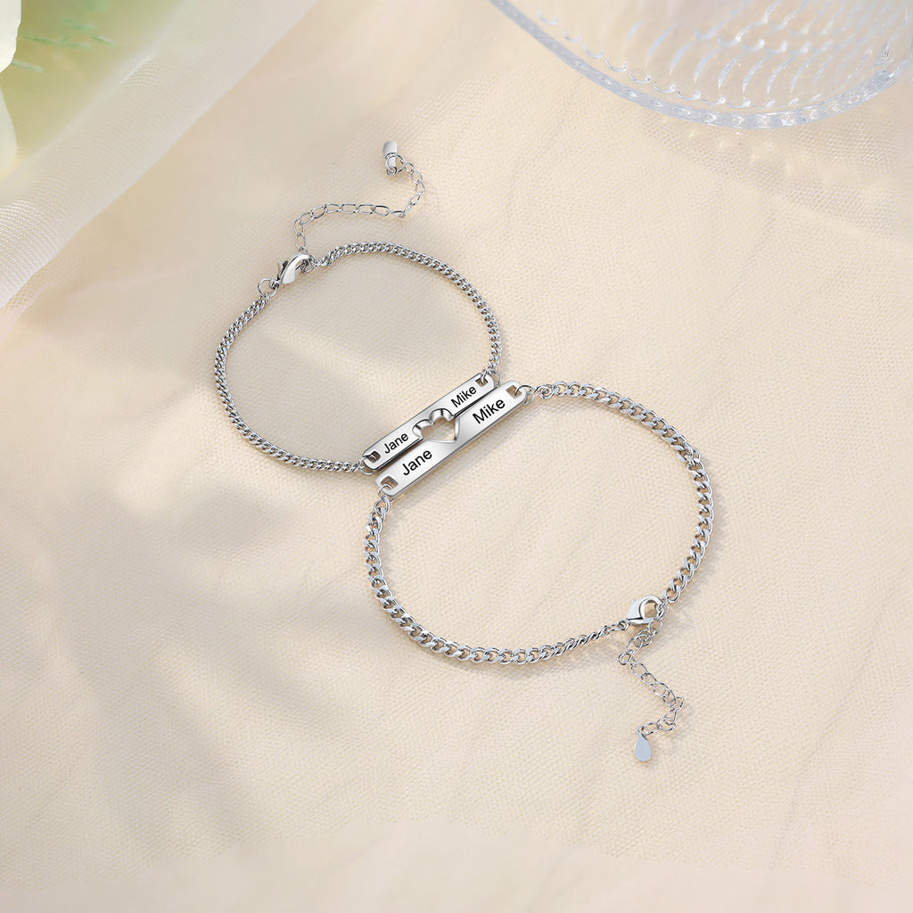 Custom Couple Couple Bracelet