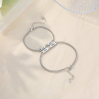 Custom Couple Couple Bracelet