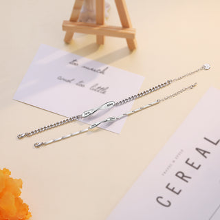 Custom Copper Couple Bracelet