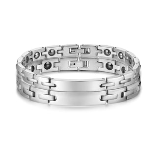 Custom Stainless Steel Couple Bracelet