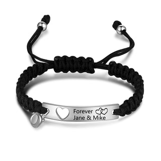 Custom Name Couple Bracelet