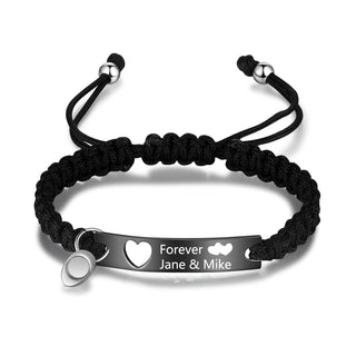 Custom Name Couple Bracelet