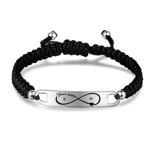 Custom Name Couple Bracelet