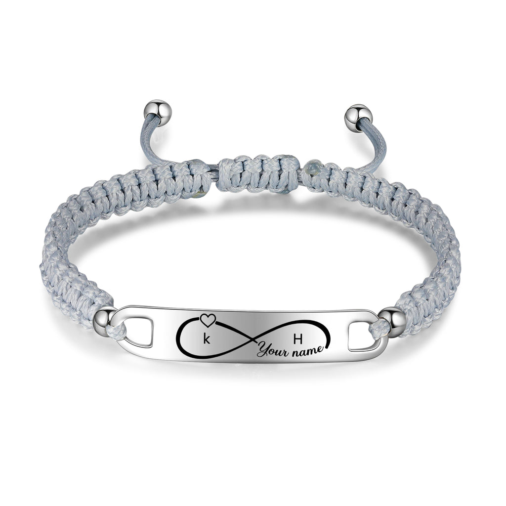 Custom Name Couple Bracelet