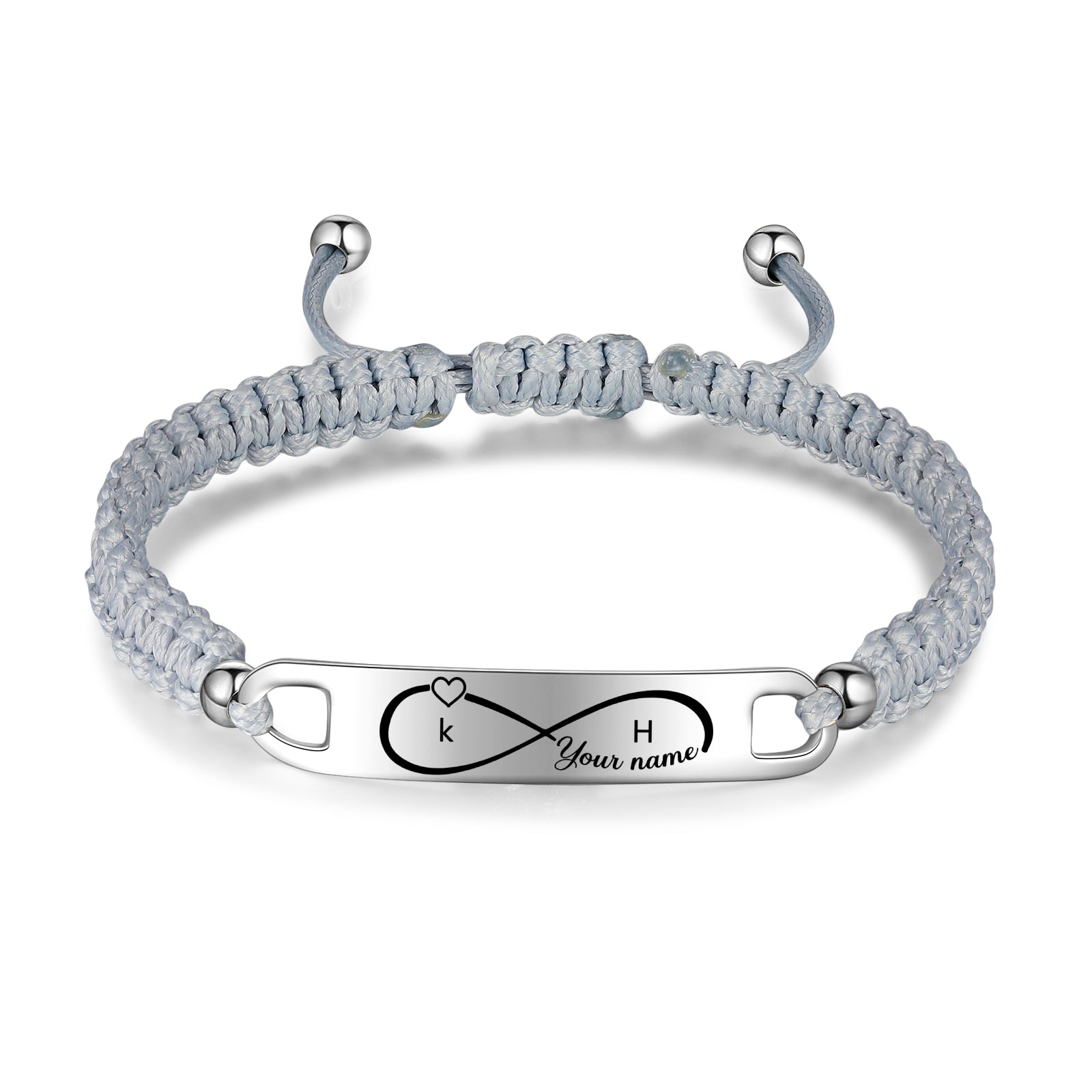 Custom Name Couple Bracelet