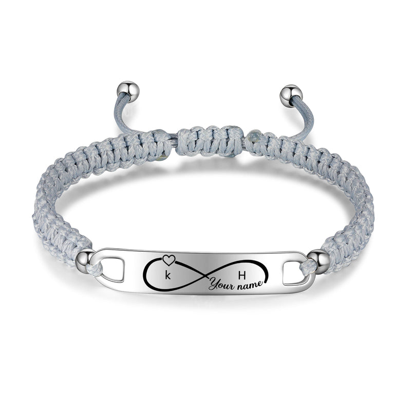 Custom Name Couple Bracelet