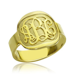 925 Sterling Silver Custom Name Ring