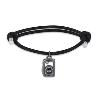 Custom Photo Projection Couple Bracelet