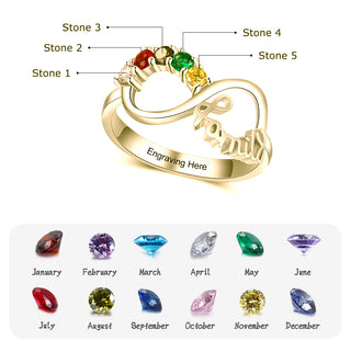 Engrave Personalized Sterling Silver Ring