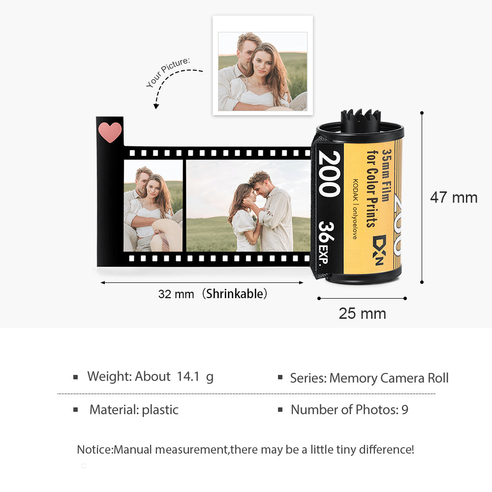 Custom Photo Film Roll