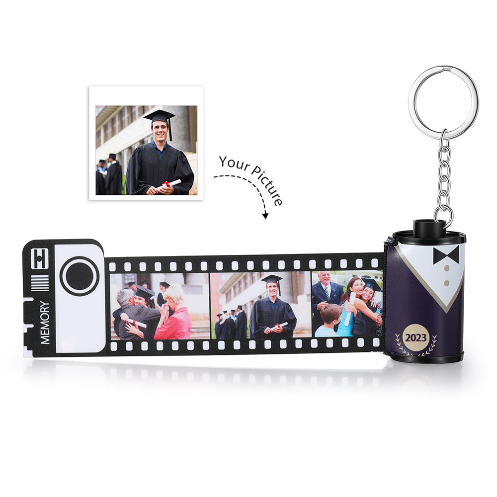 2023 Custom Graduation Film Keychain