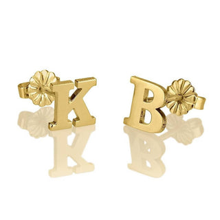 Custom Letter Earrings
