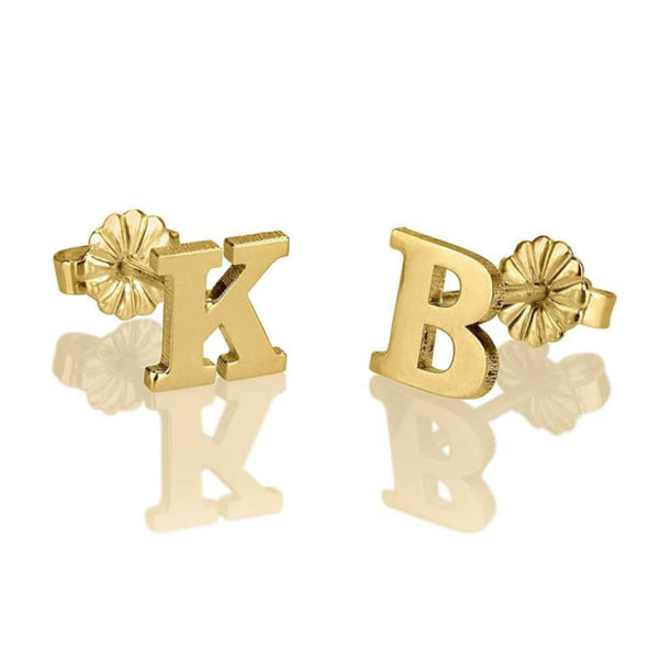 Custom Letter Earrings