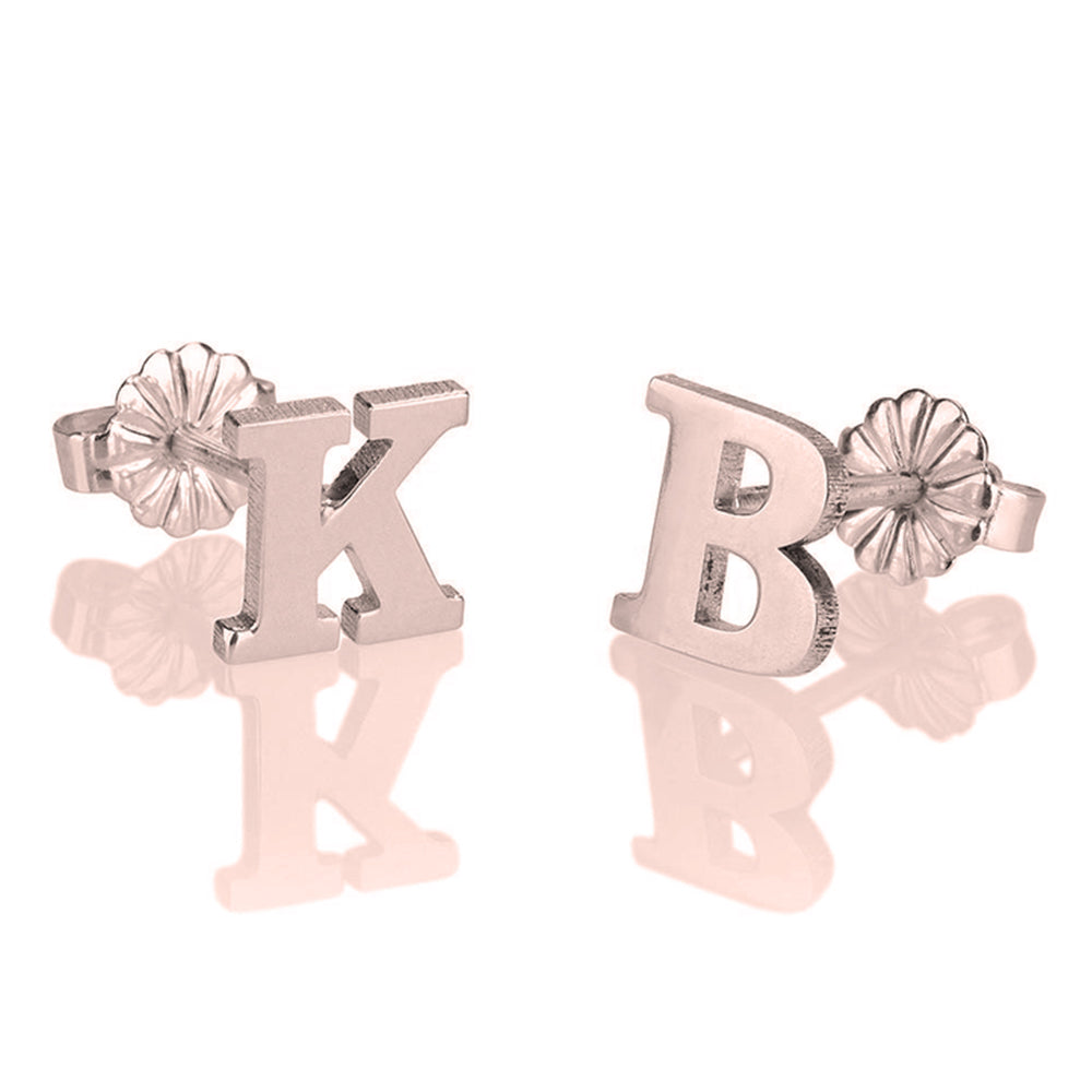 Custom Letter Earrings