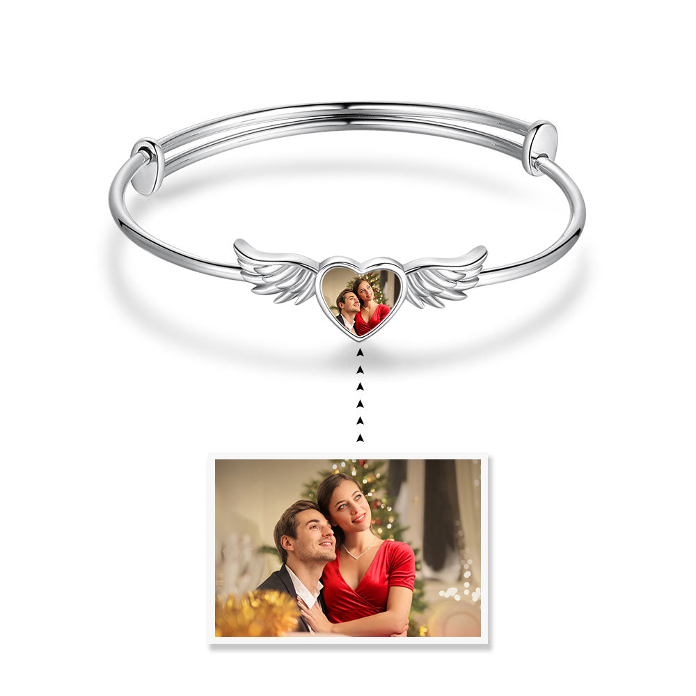 Personalized Stainless Steel Photo Bracelet